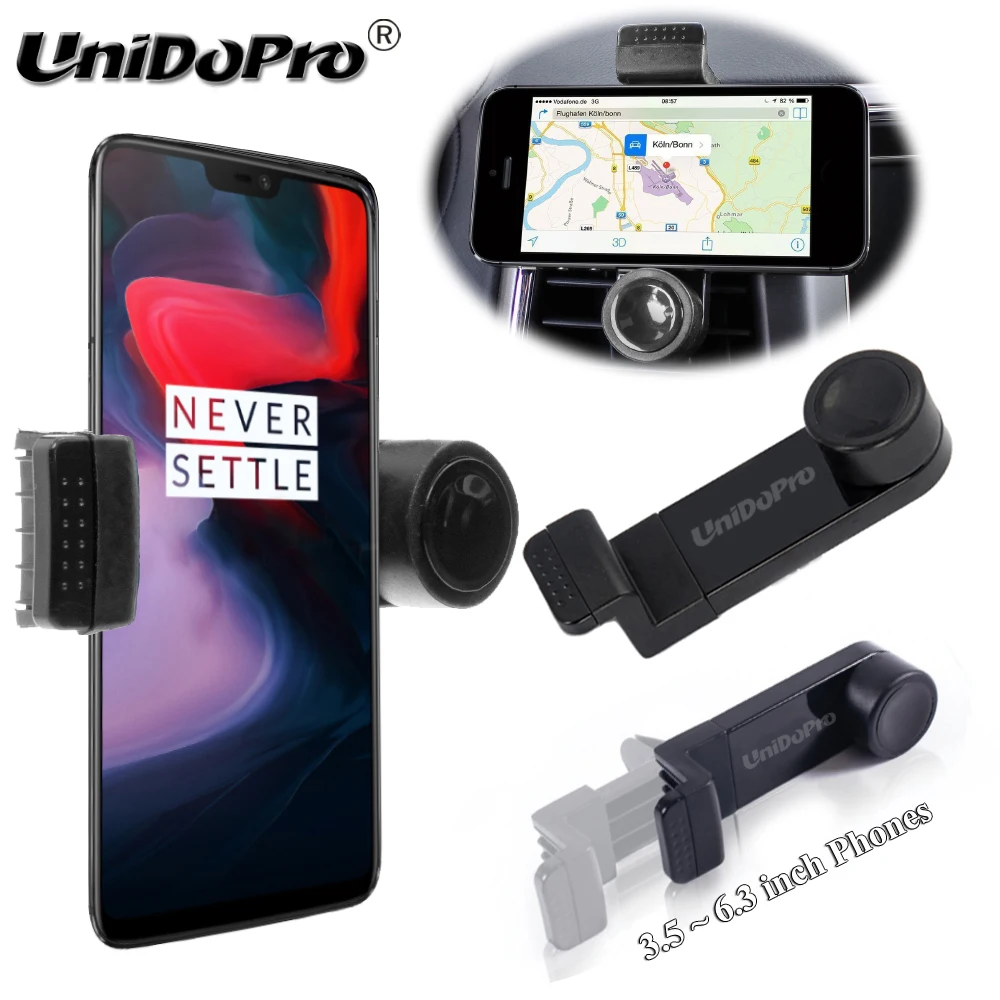 

360 Degree Portable Car Air Vent Mount Holder for OnePlus 7 Pro 6T A6010 6 A6000 5T A5010 5 A5000 3T A3010 Phone Bracket Trestle