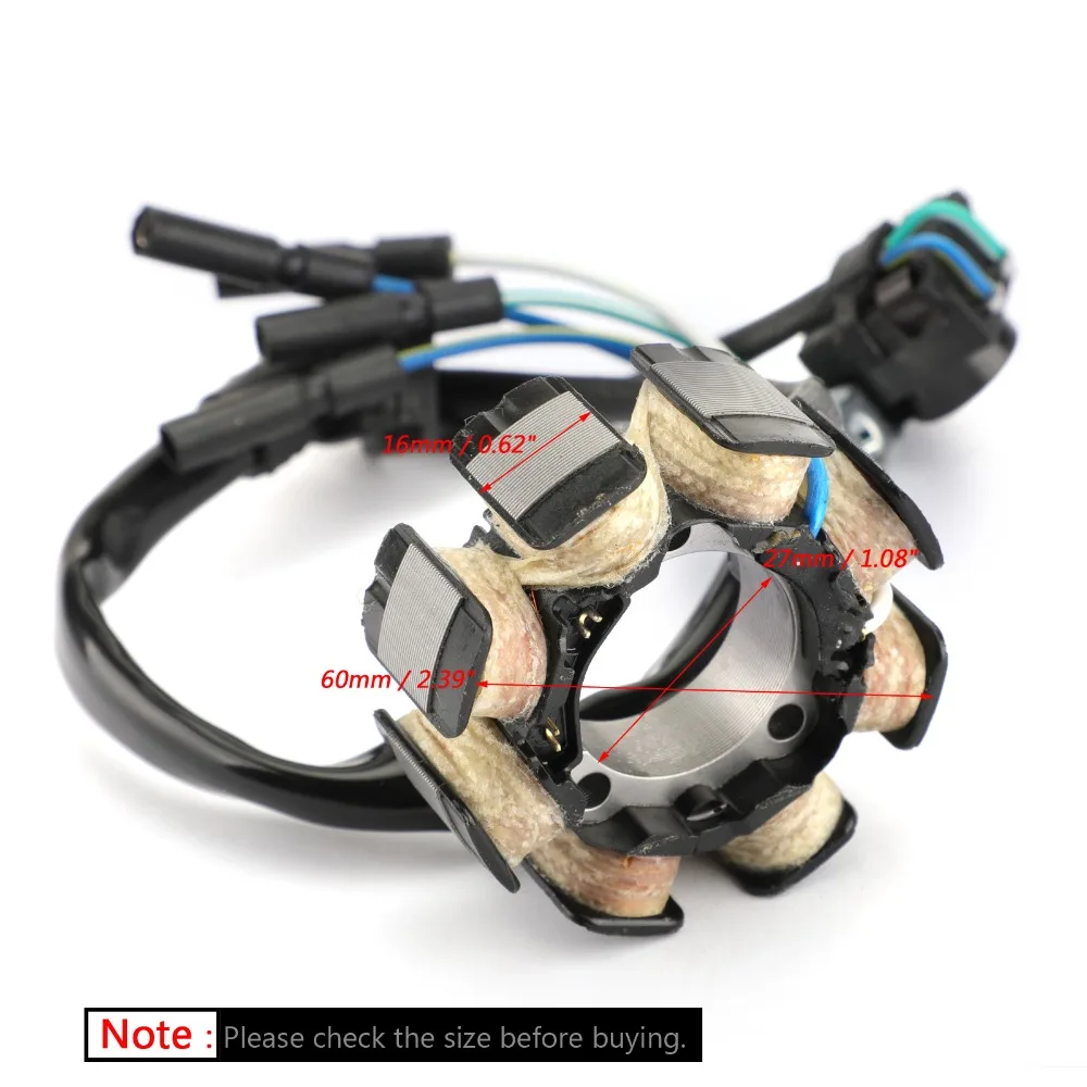 Areyourshop статор мотоцикла 8 полюсов для Honda CRF450R 02 03 31100 MEB 670 671 Аксессуары