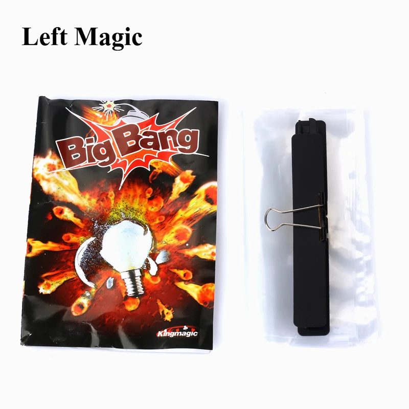 

Demolish bulb big bang Exploding Light Bulb Mind Magic Tricks 1pcs illusions mentalism stage close up magic show G8019