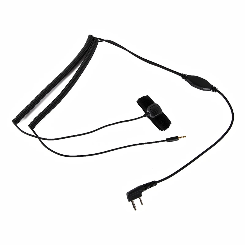 

Bluetooth Helmet Headset Special Connenting Cable for Ken*wood Baofeng UV-5R Two Way Radio Handheld Walkie Talkie