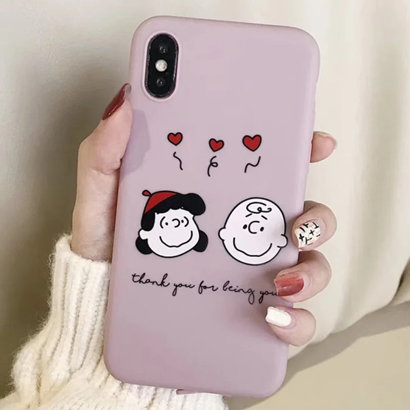 

Silicone Cartoon TPU Case For iPhone 8 8plus 7 7 Plus Phone Cases Funda For iPhone 6 s 6s Plus X XR XS Max Cases Bag Cover Coque