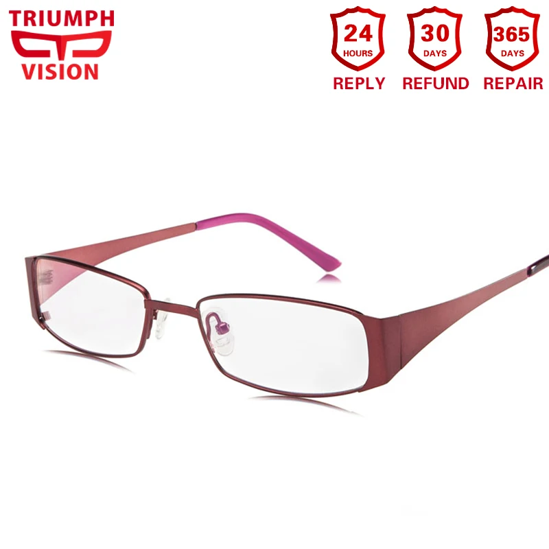 Очки TRIUMPH VISION женские ультралегкие из титана с диоптриями для чтения за