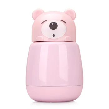 Kawaii Multi-color Bear Thermos  4