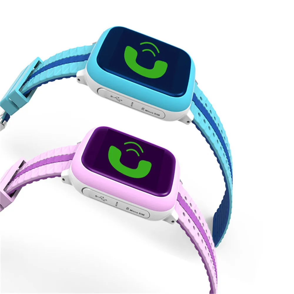 

DS18 smart children's watch GPS positioning waterproof English Russian card call phone mobile smart wear