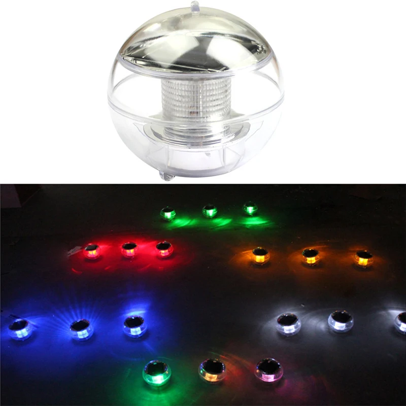 

Solar water float light LED colorful ball color change light Outdoor courtyard decoration pool light