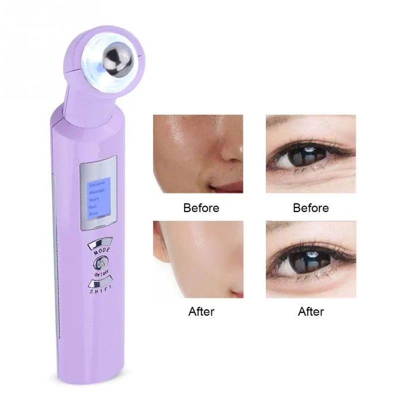 Electric Eye Massage Heating Roller Anti Dark Circle Wrinkle Removal