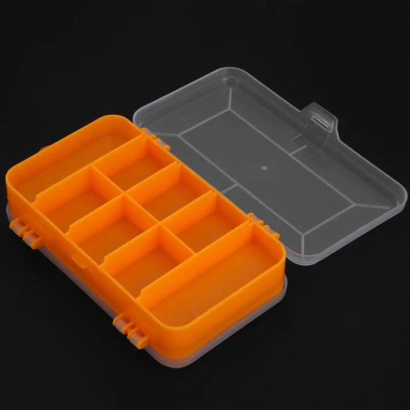 

Portable Toolbox Durable Plastic Double-Sided Component Box Screws Hardware Storage Case Transparent Container Storage Boxes