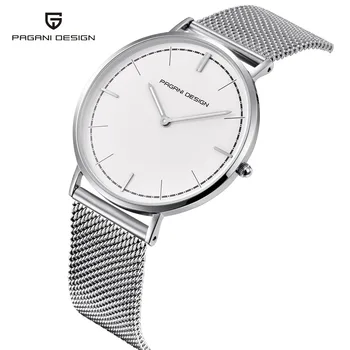 

NEW PAGANI DESIGN Luxury Brand Woman quartz watch stainless steel fashion ultra-thin quartz watch waterproof ladies quartz clock
