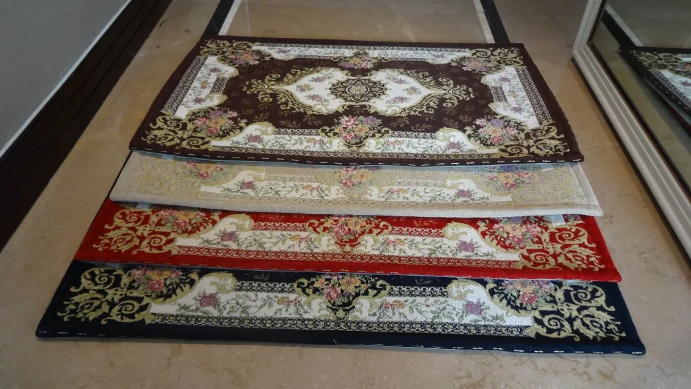Роскошные Chenille Добро пожаловать коврики противоскользящие Европа ванная