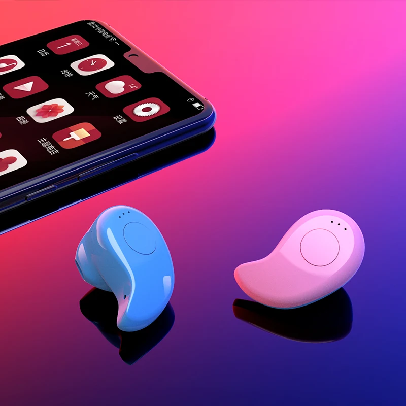 S530 мини 4 0 Bluetooth наушники в ухо Беспроводные спортивные с микрофоном Хэндс фри