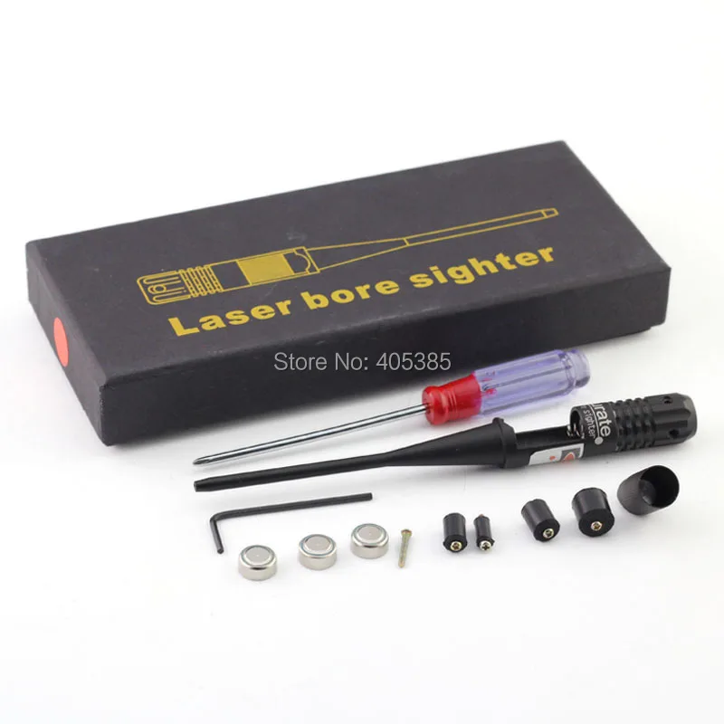 

Tactical Red and Green Laser Bore Sighter .22 to .50 Caliber Boresighter for Hunting for Airsoft Gun