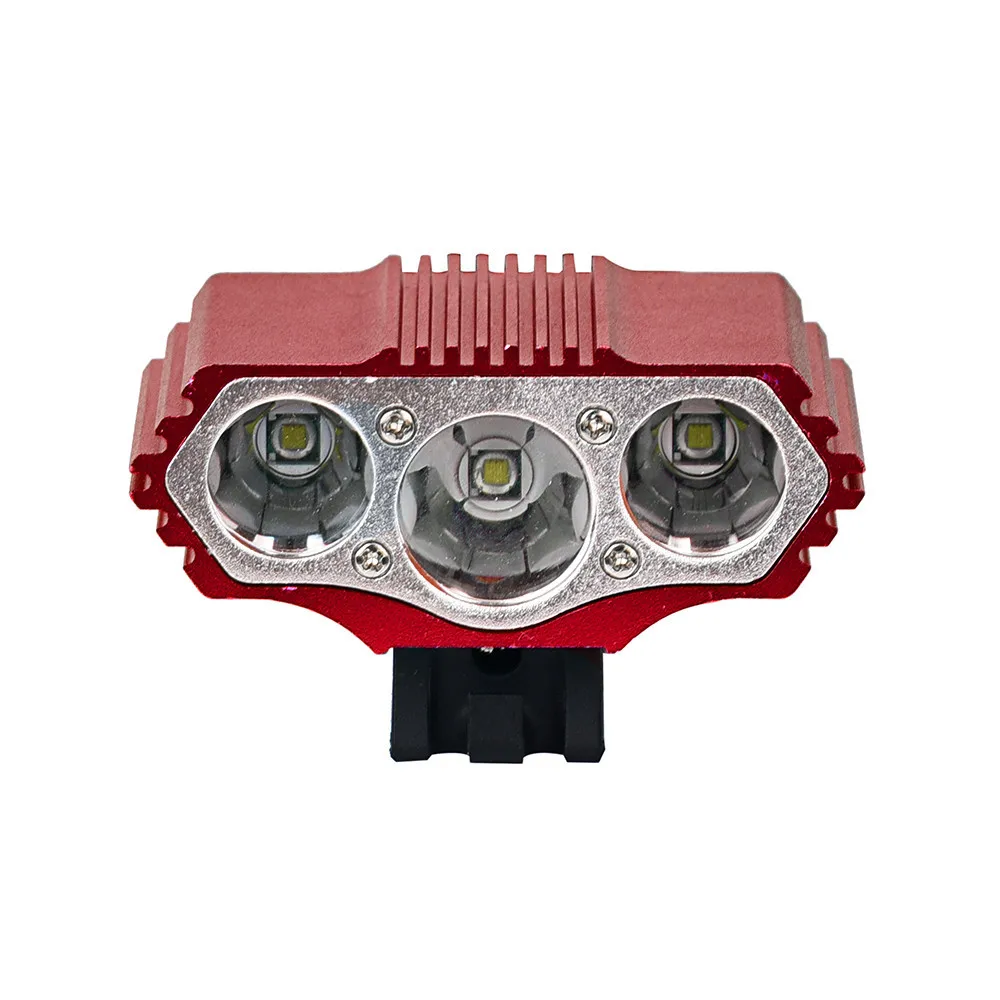 ISHOWTIENDA Usb Перезаряжаемый велосипедный фонарь передний 12000LM 3x CREE XM-L T6 светодиодный велосипедный фонарь Головной фонарь Аксессуары для фар