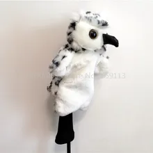 Маленькая сова Гольф проход древесина головной убор прекрасный мультфильм животное гибридная насадка для клюшки для гольфа крышка для мужчин женщин