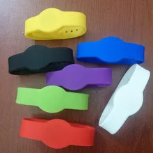Оптовые 1000 шт 125 кГц TK4100/EM4100 чип силиконовые браслеты rfid ручные умные браслеты