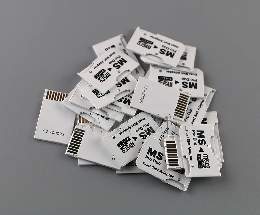 OCGAME 50 шт./лот Micro SD TF для карт памяти MS Pro Duo PSP 1000 2000 3000 двойной 2 слота адаптер