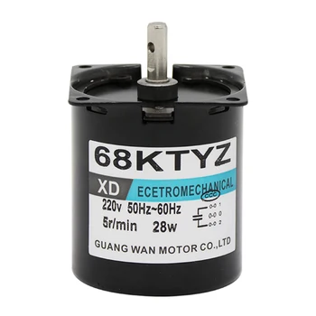 

AC geared motor permanent magnet synchronous low speed micro small motor adjustable speed forward and reverse slow motor