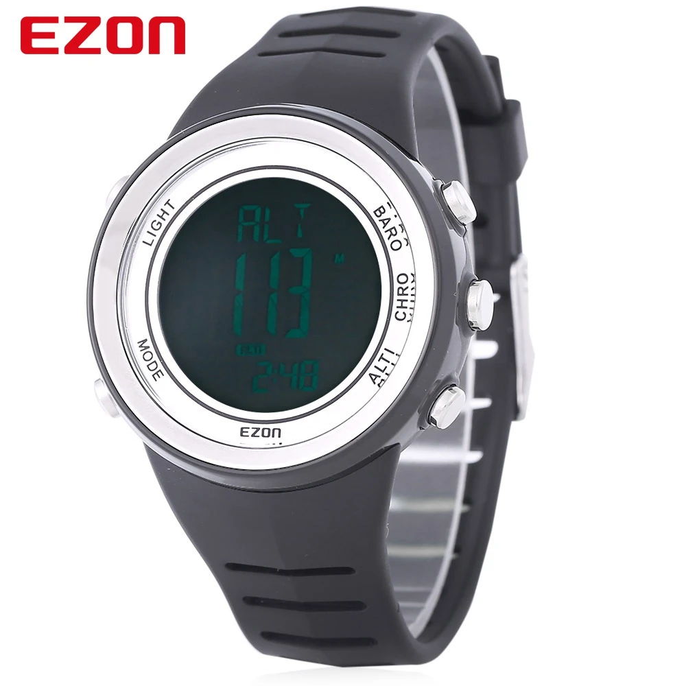 EZON H009 Professional Hiking Series Men Digital Watch Altimeter
