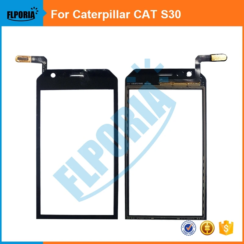 

1PCS Black 4.5 inch Touch Screen Digitizer For Caterpillar CAT S30 digitizer touch screen display Free shipping +Tracking number