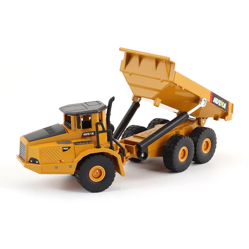 HUINA TOYS 1712 самосвалы из сплава Car1/50 Литые металлические строительные детские