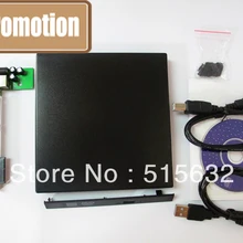 Ноутбук Внешний USB 2,0 CD DVD rom портативный корпус диска IDE Внешний чехол