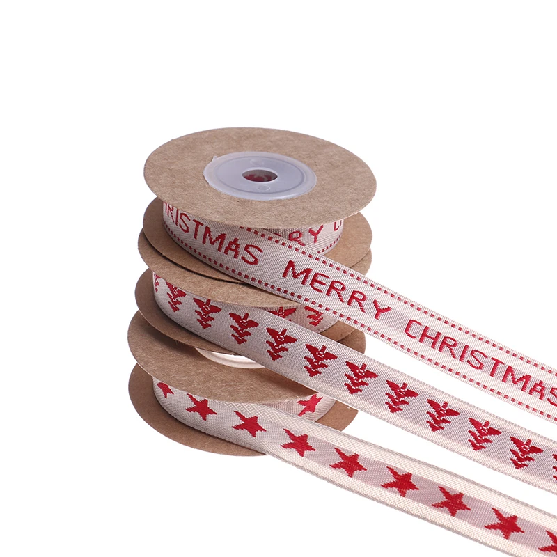 Multi Design Handmade Printed Cotton Ribbon Sewing Fabric Wedding