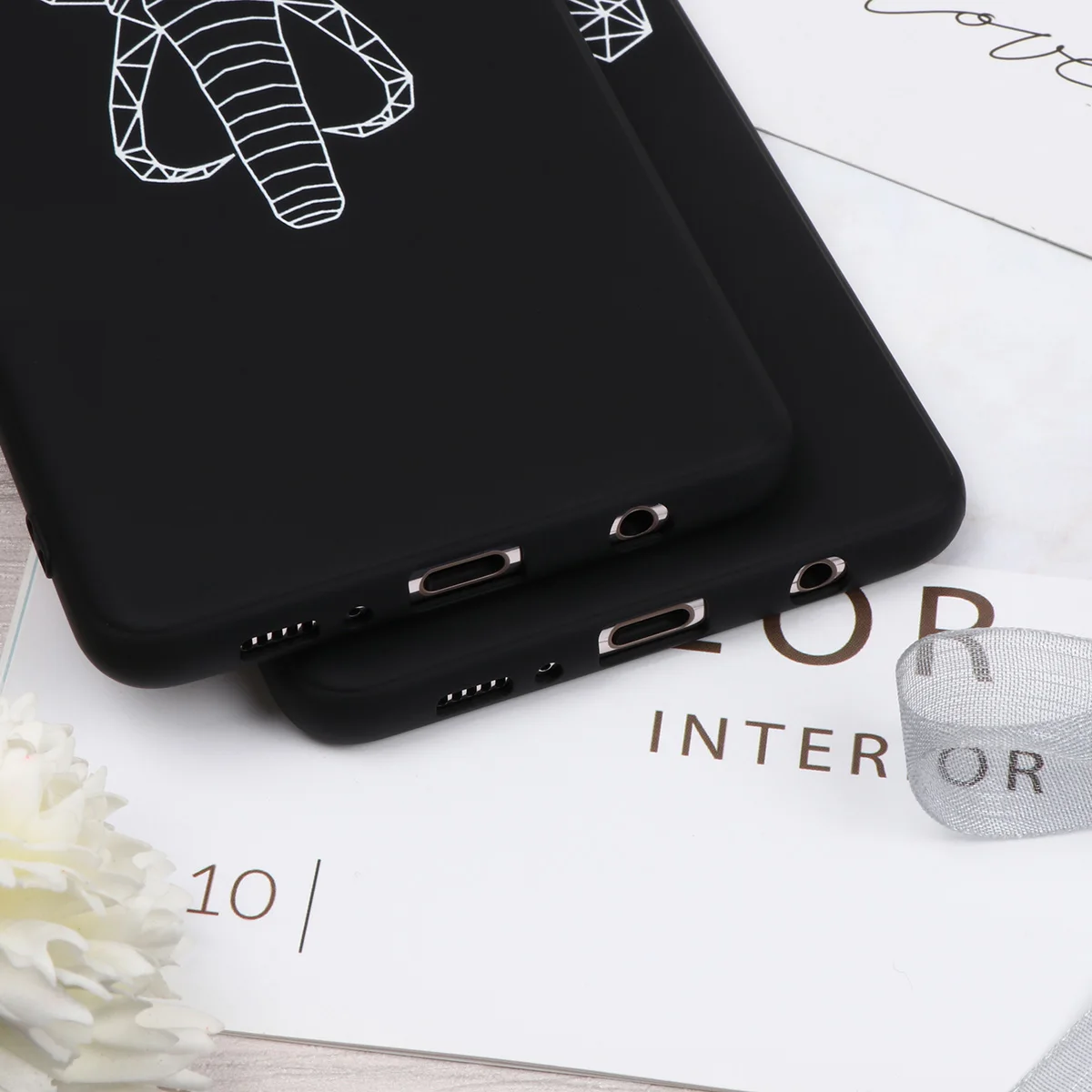 Cat Чехол из термопластичного полиуретана для телефонов Samsung Galaxy A50 A70 Note 8 9 10 Pro S8 S9