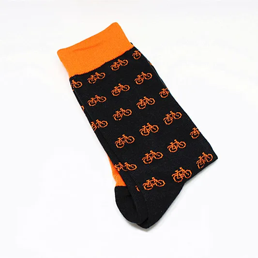 Новинка, цветные мужские длинные носки с героями мультфильмов, Harajuku, забавные носки с Мопсом, альпака, рыба, крутая собака, нарядные носки для мужчин, Свадебный Рождественский подарок - Цвет: 10