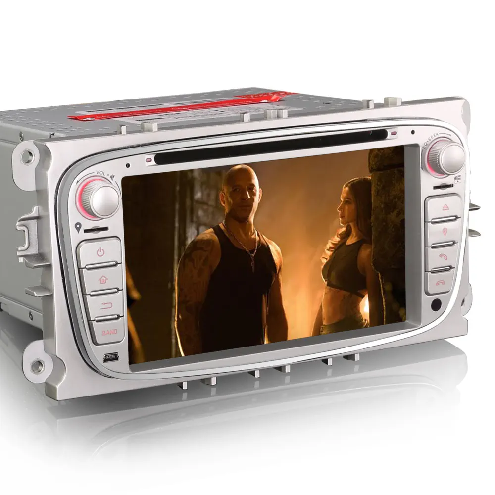 Sale Erisin ES7809F 7" Android 8.0 Octa core 4G RAM Car DVD GPS Radio DVR DAB+ DVD For Ford Mondeo Focus S/C-Max Galaxy 5