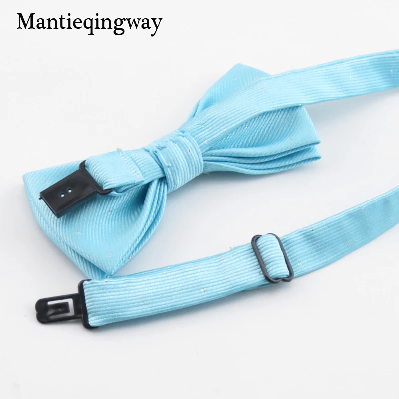Mantieqingway/Детский галстук бабочка Детский ярких цветов в горошек Модный свадебный