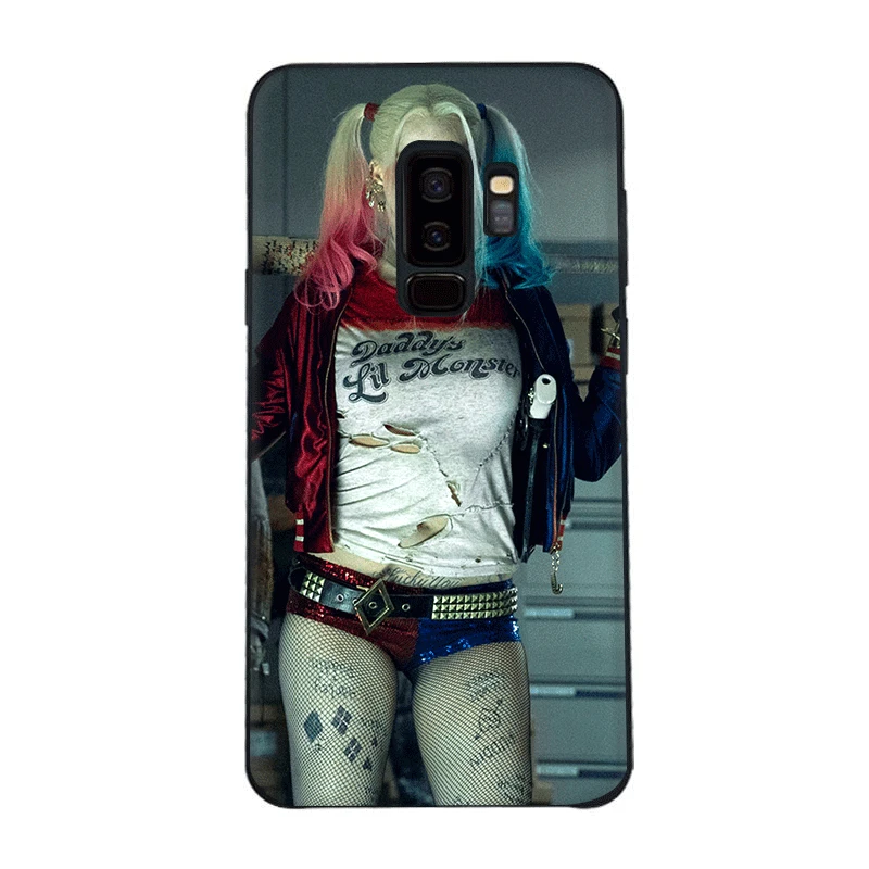 Силиконовый мягкий ТПУ чехол для Samsung Galaxy A3 A5 A6 Plus 2016 2017 2018 Harley Quinn|Чехлы-накладки| |