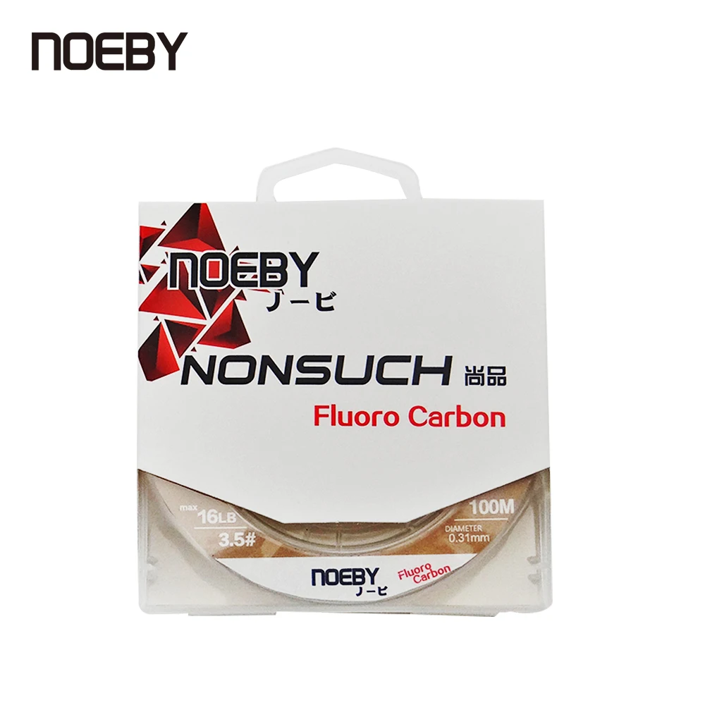 NOEBY 100m 150m 0.8#-8.0# NONSUCH Fluorocarbon Fishing lines 4-32lb Drag Strong Carbon Fiber Fishing Line Rope Fishing Wire