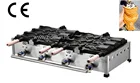 6pcs Fish Waffles Commercial Use Non-stick LPG Gas Icecream Taiyaki Iron Baker Maker Machine