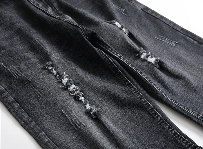 Мужские рваные короткие джинсы плиссированные рваные мотоциклетные ретро облегающие джинсовые шорты для мужчин размер 28-40,1006-1007