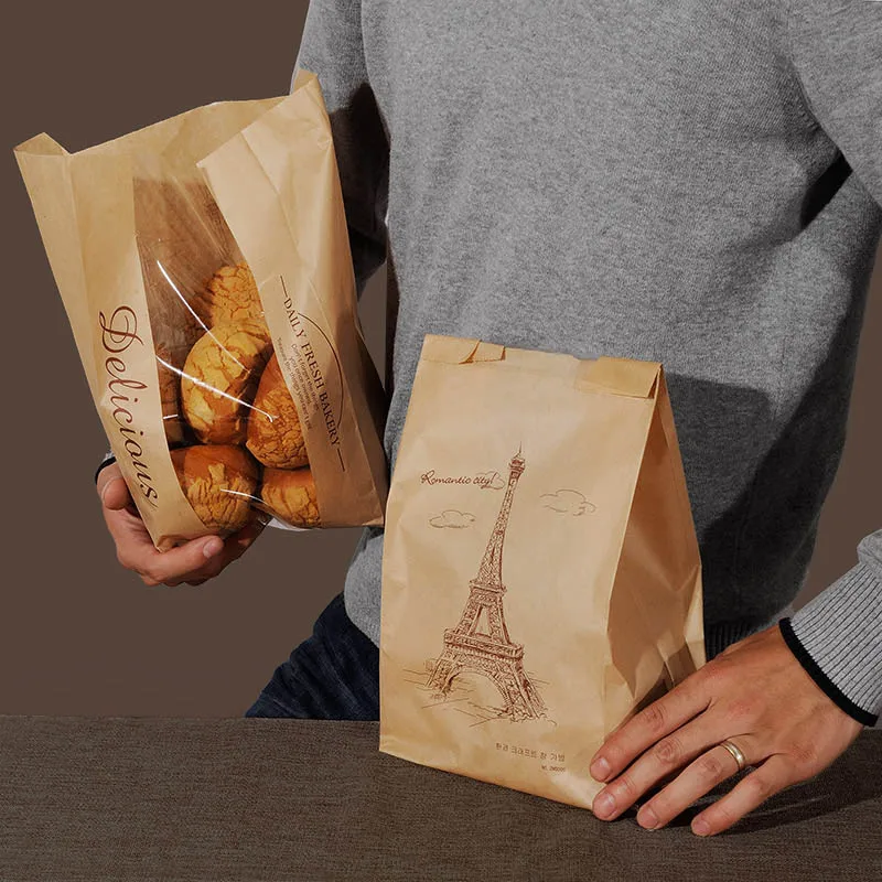 20 шт. бумажные пакеты для выпечки 33x16x11 см|tower|tower printtower bag |