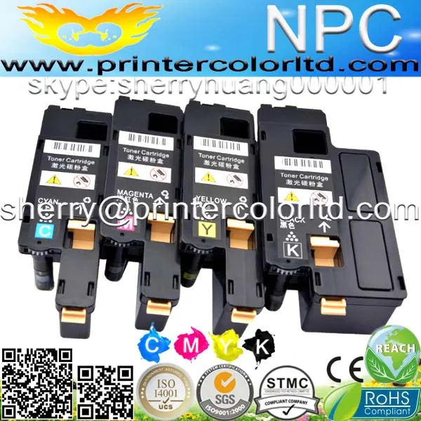 Цветной совместимый с картриджем для тонера Xerox Phaser 6000 6010 WorkCentre 6015 106R01630/1627/1628/1629
