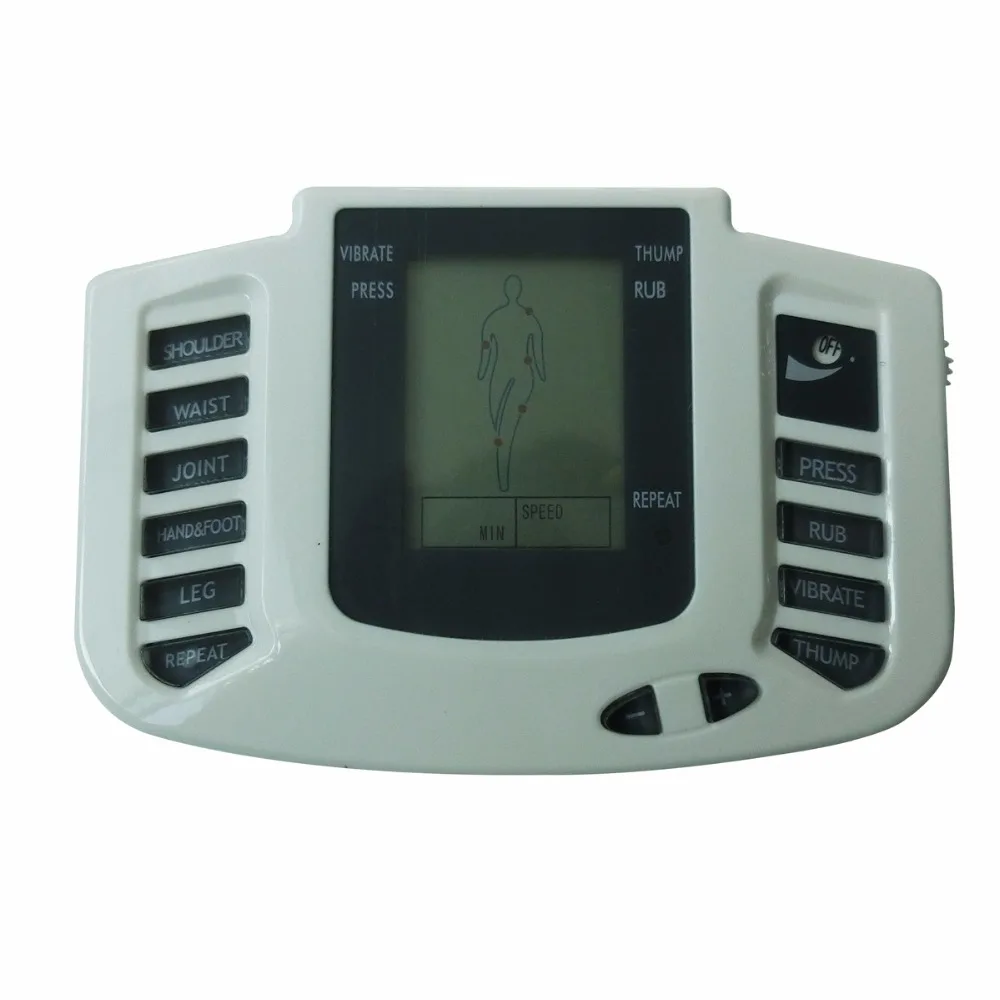 JR-309 Stimulator Body Relax Muscle Massager Pulse Tens Acupuncture Therapy Massage Machine Back Pain Relief Health Care Tool JR-309 Stimulator Body Relax Muscle Massager Pulse Tens Acupuncture Therapy Massage Machine Back Pain Relief Health Care Tool