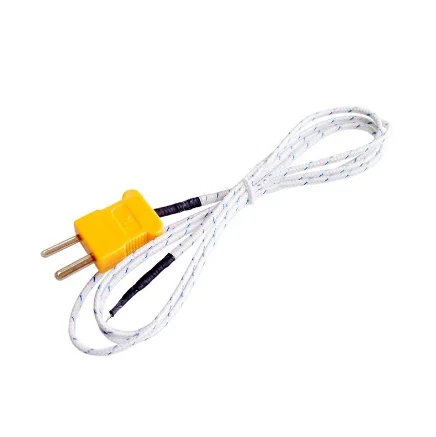 

Surface thermocouple K type temperature probe high temperature resistance Thermo-couple Wire 1 Meter