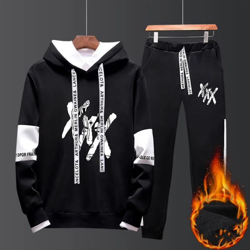 

Xxxtentacion Hoodies Sweatshirt Men/Women Hoodie Tracksuit Sport Suit Sweatshirts+Sweatpants Suits Fleece Hooded Pullover