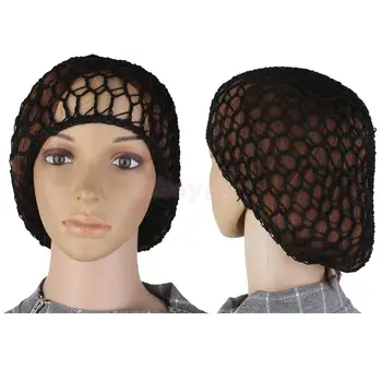 2Pcs Stretchable Fishnet Wig Cap Hair Net Mesh Wig & Weave Elastic Crochet Cap Wig Cap For Making Wigs With Adjustable Strap 2