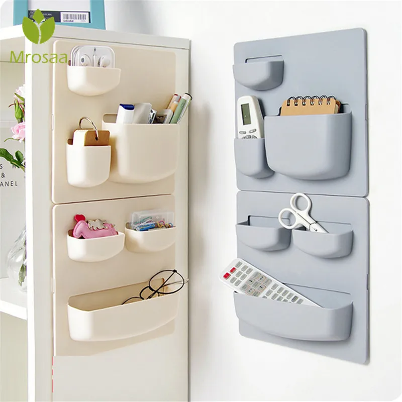 

Home Storage Wall Suction Cup Plastic Storage Rack Cosmetic Toiletries Sundries Storage Holder Bathroom Organizer