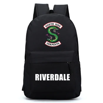 

Valley town of riverdale students backpack laptop large daily rucksack colorful