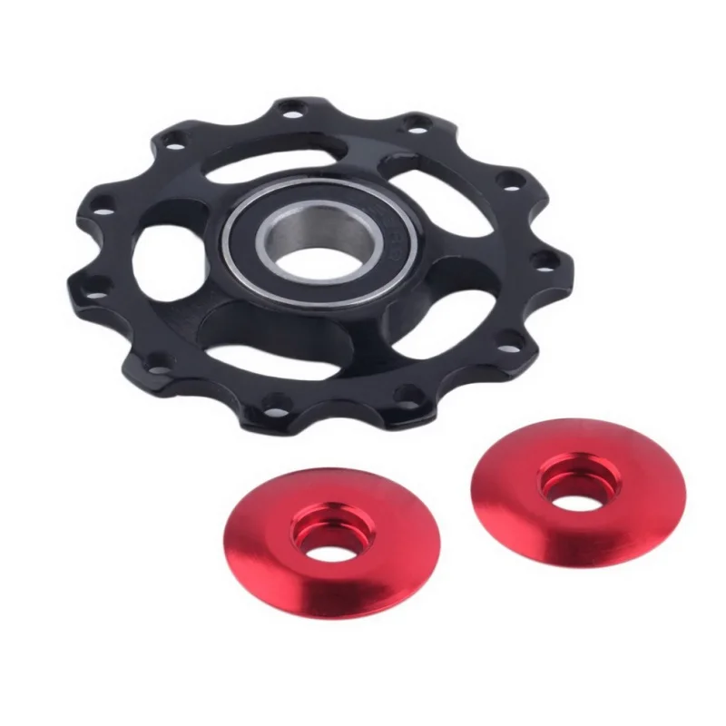 

Bicycle Rear Derailleur Jockey Wheel MTB Mountain Road Bike Install Part 11 T Guide Roller Idler Pulley Component