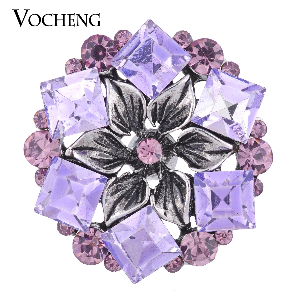Vocheng имбирь оснастки 18 мм Цветок Bling 3 цвета Кристалл Vn 1080|18mm snaps|crystal crystalcrystal snaps | АлиЭкспресс