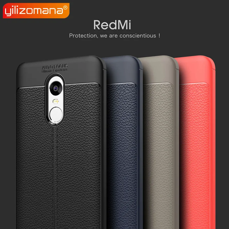 

YILIZOMANA Lichee Pattern Phone Case Soft TPU Back Cover for Xiaomi Redmi 3S 4 4A 4X 4S Pro 5 5A Plus 6 6A Note S2 Mi A2 Lite