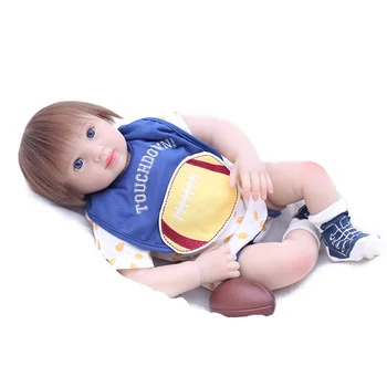 

Reborn boy fake baby dolls 20"50cm bebes reborn silicone baby dolls alive for children gift NPK newborn babies doll gift