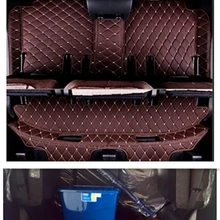 Высокое качество! Специальные автомобильные коврики+ коврик в багажник для Toyota Fortuner 7 мест прочные ковры для Fortuner