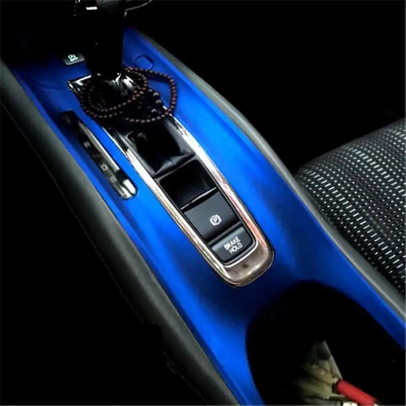 

Car Decorative Modified Chromium Handbrake Gear Interior High-grade Parts Accessory Covers Protecter 18 19 FOR Honda Vezel