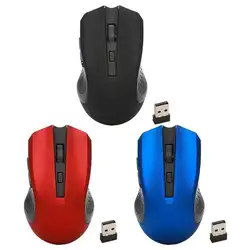 W7 usb-проводом, 6 кнопок, 2,4G Беспроводной Мышь 1600 Точек на дюйм офисный ПК компьютера/ноутбука/компьютера USB мышей