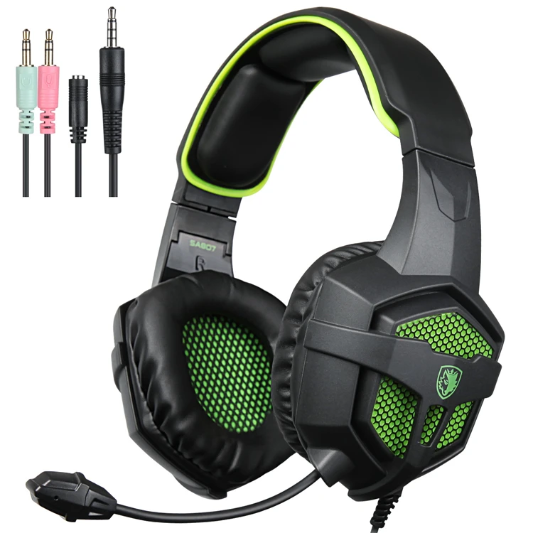 Sades SA-807 3.5mm Wired Gaming Headset for PS4 (1)