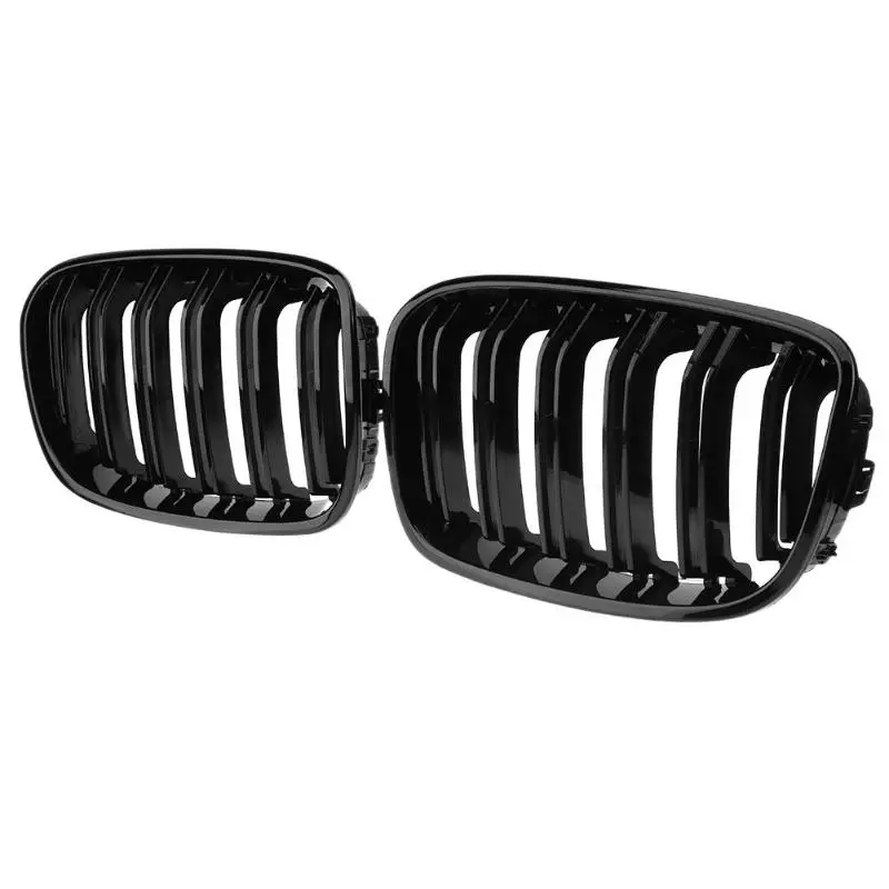 

2pcs Front Grille Bumper Hood Grill Grilles For BMW 1 Series F20 12-14 F20 116i 118i Auto Accessories Replacement